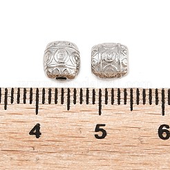 Tibetischen Stil Legierung Barrel Perlen&nbsp;TIBEB-5178-P-RS
