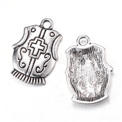 Pendente in lega stile tibetano&nbsp;TIBEP-Q062-02AS-RS