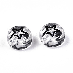 Perles en acrylique transparente&nbsp;X-TACR-N010-002B