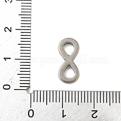 Unendlichkeits-Verbindungsringe aus Edelstahl 304&nbsp;STAS-S185-13P-C