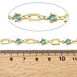 Chaînes à maillons en laiton&nbsp;KK-D391-10G