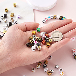 DIY Kindertag Geschenk Stretch Armbänder Kits&nbsp;DIY-CW0001-02