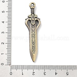 Gros pendentifs en alliage de style tibétain&nbsp;PALLOY-S031-01