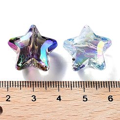 UV-beschichtete transparente Acrylperlen&nbsp;MACR-K356-07