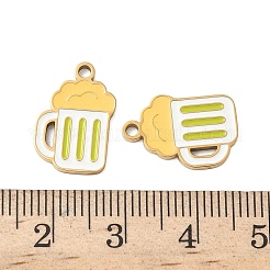 Pendentifs en acier inoxydable 304 émaillés&nbsp;X1-STAS-G360-04G-09