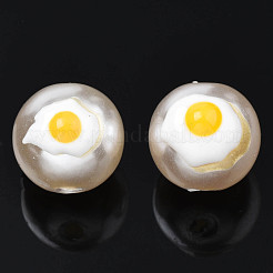 Perles d'imitation perles en plastique ABS&nbsp;KY-N015-101
