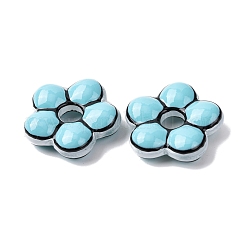 Cuentas de esmalte de vidrio hechas a mano&nbsp;GLAA-K070-06C