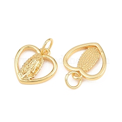 Religion breloques en laiton&nbsp;KK-H292-55B-G