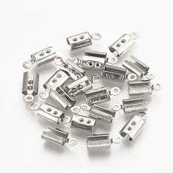 Anlaufgeschützte 304 Edelstahl-Klapp-Crimp-Enden&nbsp;STAS-T015-43
