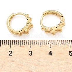 Orecchini a cerchio in ottone&nbsp;EJEW-Z102-24G