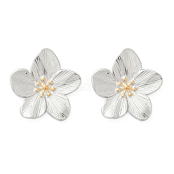 Boucles d'oreilles à tige en acier inoxydable 304&nbsp;EJEW-S265-06GP-B