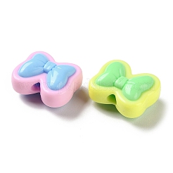 Perles acryliques opaques bicolores&nbsp;X-SACR-I005-08E