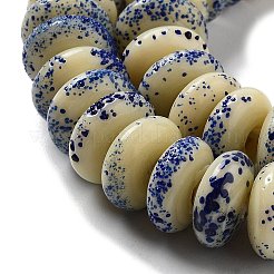 Handgemachte nepalesische Bunte Malereiperlen&nbsp;LAMP-Z008-12E