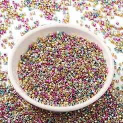 Abalorios de la semilla de cristal electrochapa&nbsp;SEED-S042-01B-13