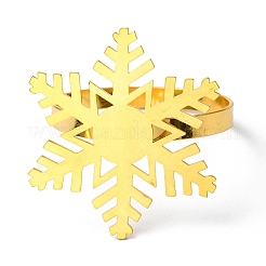 Weihnachtsserviettenringe aus Eisen und Legierung&nbsp;XMAS-K001-02B