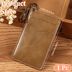 1 porte-cartes rétro en cuir PU&nbsp;AJEW-CL0002-86
