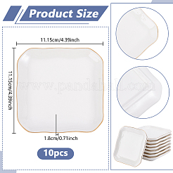 Porzellan-Schmuckschalen&nbsp;AJEW-WH0609-511B