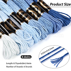 Polyester-Stickgarne&nbsp;OCOR-WH20074-13B-03A
