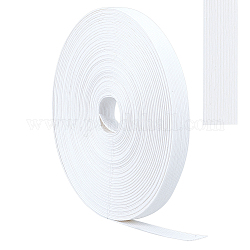 Бумага с железной лентой, для упаковки подарков, белые, 5/8 дюйм (15 мм), около 21.87 ярда (20 м) / рулон