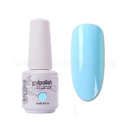 8ml de gel especial para uñas, para estampado de uñas estampado, kit de inicio de manicura barniz, luz azul cielo, botella: 25x66 mm