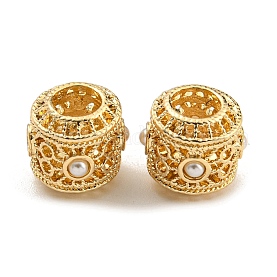 6 Pièce De Perles à Grand Trou Pour Cordon 2 Couleurs Perles