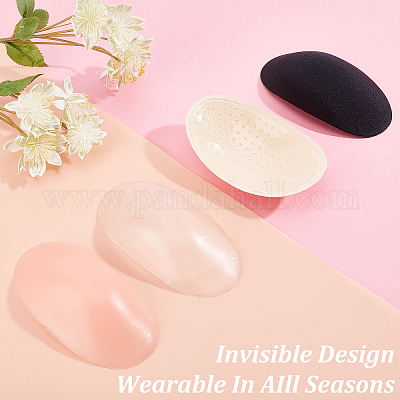 Wholesale GORGECRAFT 4 Pairs Soft Silicone Shoulder Pads for