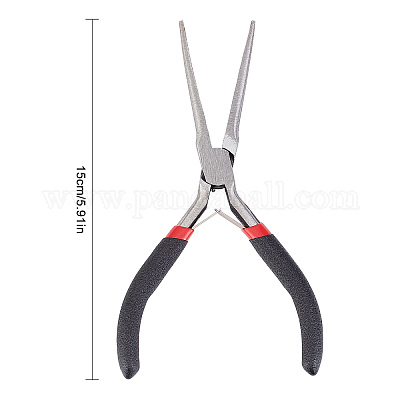 Wholesale SUNNYCLUE 5 Inch Needle Nose Pliers Bead Pliers Carbon Steel Jewelry  Making Pliers Tools Wire Cutter Pliers for DIY Jewelry Making Wire Wrapping  Green Jump Rings Making 