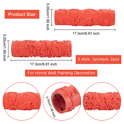 1pc DIY Diamond Painting Roller, Simple Red Diamond Painting Tool For Home