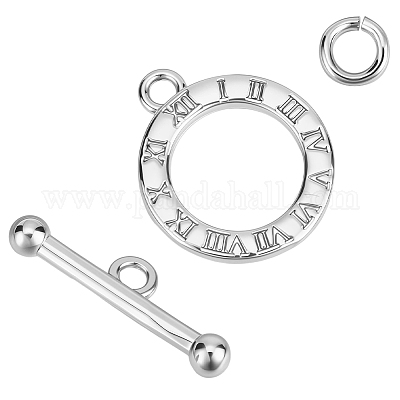10pcs fermoirs à bascule en laiton&nbsp;KK-BBC0023-29-1
