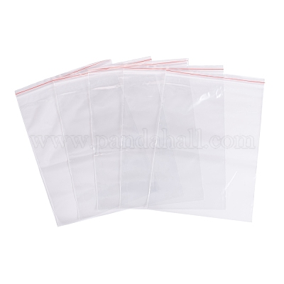 Transparent Zipper LDPE Zip Lock Bags, Thickness: 30 - 60 Micron