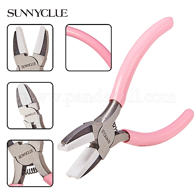Shop SUNNYCLUE 45# Carbon Steel Long Chain Nose Pliers for Jewelry Making -  PandaHall Selected