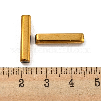 Perline di vetro palccato&nbsp;GLAA-D024-01M-1