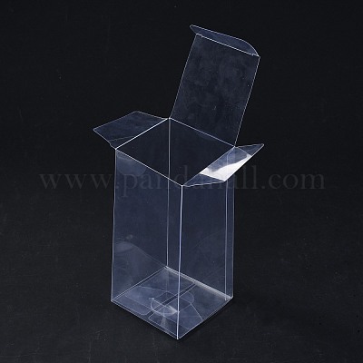 Wholesale Rectangle Transparent Plastic PVC Box Gift Packaging 