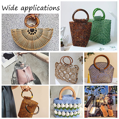 Purse Handles Bag Making, Round Ring Handles Bags