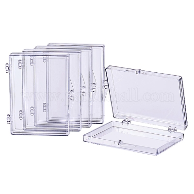 Contenitori di perle di plastica trasparente&nbsp;CON-WH0019-04-1