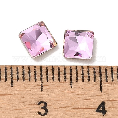 Cabochons de strass en verre&nbsp;RGLA-P037-06A-D223-1