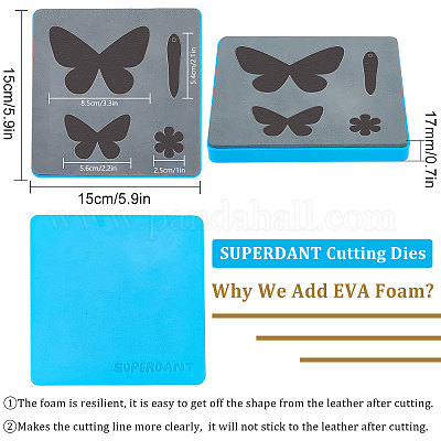 Butterfly Leather Cutting Die, Die Cut Mold Leather