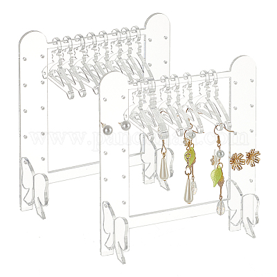 Présentoir Boucles D’oreilles Acrylique Papillon – Support élégant Pour Bijoux !