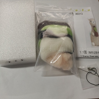 Wholesale Alpaca Wool Felt Needle Felting Kit with Instructions