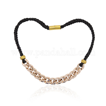 Mode Acryl-Perlen Halsketten NJEW-PJN884-1