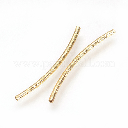 Brass Tube Beads KK-Q735-49G-1