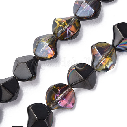 Abalorios de vidrio electroplate hebras EGLA-N008-019-A02-1