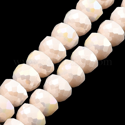 Fili di perle di vetro lastra di colore ab EGLA-P051-02A-B01-1