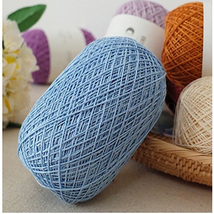 175M Size 5 Linen & Polyester Crochet Threads PW-WG67797-10-1