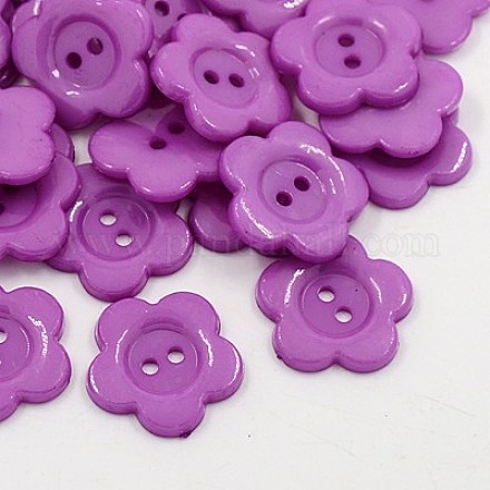 Acrylic Sewing Buttons for Costume Design BUTT-E074-B-07-1