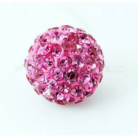 Pave Disco Ball Beads RB-H258-8MM-209-A-1