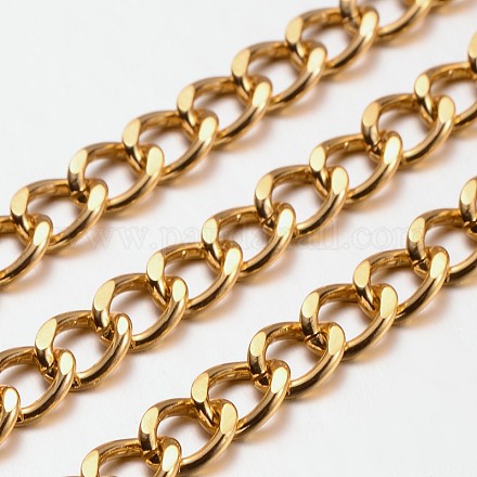 Aluminium Twisted Chains Curb Chains X-CHA-K1617-1