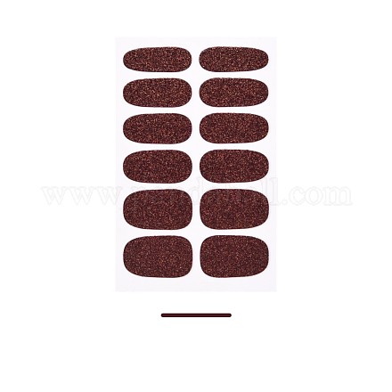 Einfarbige Full-Cover-Wraps-Nagellack-Sticker MRMJ-T078-253H-1