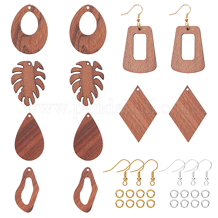 Kits de fabricación de pendientes colgantes diy de olycraft DIY-OC0005-29-1