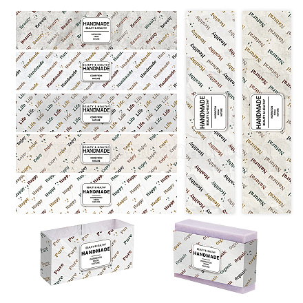 Étiquette de papier de savon DIY-WH0399-69-002-1